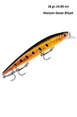 18GR.14cm 3DBiyonikRapala Lures SahteYem SuniyemAksiyonBilyalı - 10