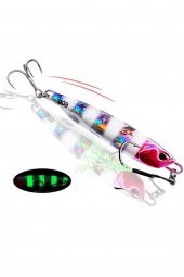 Jig Yem Glowlu 20 Gr.6cm Asist KancalıRapala Lures YapayYemSahteYem - 10