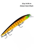 18GR.14cm 3DBiyonikRapala Lures SahteYem SuniyemAksiyonBilyalı - 11