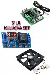 3 Lü Set Kuluçka Makinesi Termostatı,Zaman Modülü , Soğutucu Fan Zamanlayıcı - 2