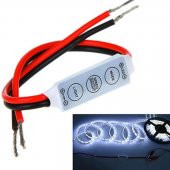 Led Şerit Modülü 7 mod Tek Renk Uyum Şerit led kontrol Kablo Flaşör Modül Konnektör - 1
