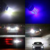 T20 -7443 Serisi RGB Park Stop Ampül 2 FonksiyonluRGB+Çakarlı - 3