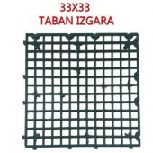 Güvercin Kümes Taban Izgarası (1 m2 9 adet ) Tavuk Taban Izgara,Yer Izgara Güvercin Izgarası 33x33 - 1