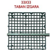 Güvercin Kümes Taban Izgarası (1 m2 9 adet ) Tavuk Taban Izgara,Yer Izgara Güvercin Izgarası 33x33 - 2