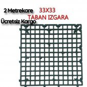 Güvercin Kümes Taban Izgarası 2 M2 Toplam 18 Adet Tavuk Taban Izgara,Yer Izgara 33x33 - 1