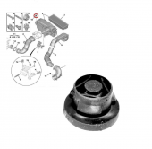 Peugeot Citroen Hava Filtre Kutusu Alt Lasik Takozu 1 Adet - 1
