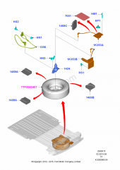 Ford Transit Yedek Lastik Stepne Bağlama Somunu w703582 s300 - 7