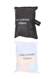 Temiz ve Kirli Çamaşır Torbası - Çamaşır Torbası - Asker Malzemeleri - 1