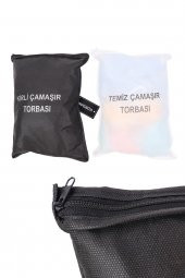 Temiz ve Kirli Çamaşır Torbası - Çamaşır Torbası - Asker Malzemeleri - 2