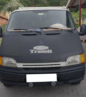 Ford Transit Kaput Taş Koruma Bez Branda Maskesi Reklamsız 1993-2001 - 8