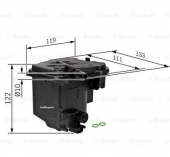 Ford C-max Mazot Filtresi Plastik Bosch 1.6 Tdcı 20032005 - 6