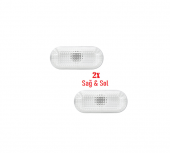 Focus Çamurluk Sinyali Beyaz Sağ-Sol Takım 2 Adet - 1