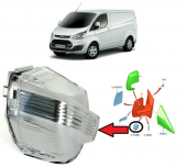 Ford Custom V-362 Ayna Sinyali Beyaz Sol 2013- Sonrası - 1