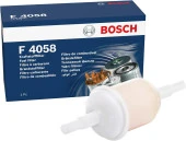 Bosch Benzin Ara Filtre Şeffaf (Küçük Tip) Üniversal 0450904058 - 1