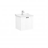 Vitra Root Classic 60 cm Beyaz Kapaklı Banyo Dolabı Alt Modül Lavabo - 1