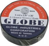 Globe Siyah Elektrik İzolasyon Bandı - 1