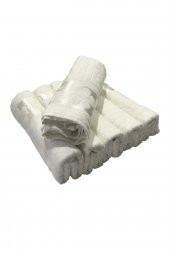 Bulteks Jakarlı Kadife Havlu 30X50 - 1