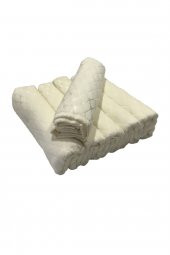 Bulteks Jakarlı Kadife Desen 1 Havlu 30X50 - 1