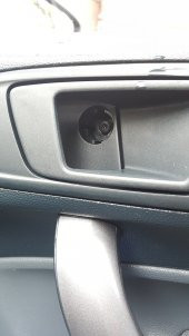 Ford Fiesta Kapı İç Açma Kolu Vida Kapağı Siyah 2008-2017 - 3