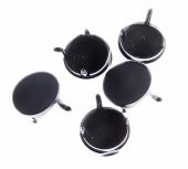 Ford Fiesta Kapı İç Açma Kolu Vida Kapağı Siyah 2008-2017 - 6