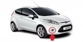 Fiesta Sis Far Çerçevesi Nikelajı Sağ -R- 2009-2013 - 4