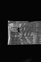 Angel Number Şans Numara Kolyesi 925 Ayar Gümüş Zincirli Gold Kolye Kişiye Özel Tasarım - 4
