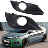 Ford Focus Sis Far Çerçevesi Sisli Tip Sağ-Sol Takım Krom 2008-2012 - 1