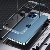 Vendas iPhone 14 Pro Uyumlu Fora Serisi Kamera Korumalı Şeffaf Silikon Kılıf - 2