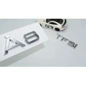 DK Tuning Audi A8 TFSi Krom ABS 3M 3D Bagaj Yazı Logo thumbnail 1