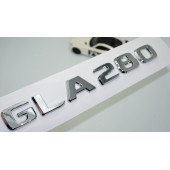 DK Tuning GLA 280 Bagaj Krom ABS 3M 3D Yazı Logo Benz İle Uyumlu - 1