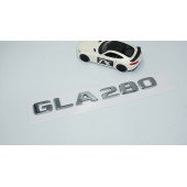 DK Tuning GLA 280 Bagaj Krom ABS 3M 3D Yazı Logo Benz İle Uyumlu - 2