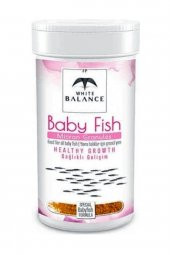 White Balance Baby Fish Micron Granules 100 ml Yavru Balık Yemi - 1