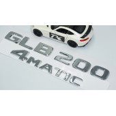 DK Tuning GLB200 4Matic Bagaj Krom ABS Yazı Logo Benz İle Uyumlu - 3