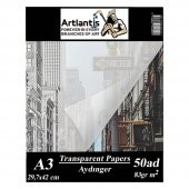 Aydınger Kağıdı A3 83 gr 50li Eskiz Kağıdı 1 Paket Artlantis Aydınger Kağıt 29,7x42 cm 1 Paket - 1