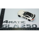 DK Tuning GLA250 4Matic Bagaj Krom ABS Yazı Logo Benz İle Uyumlu - 4