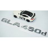 DK Tuning GLA 450d Bagaj Krom ABS 3M 3D Yazı Logo Benz İle Uyumlu - 3