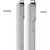 Vendas Apple iPhone 14 Pro Fora Serisi Kamera Korumalı Şeffaf Silikon Kılıf - 4