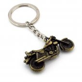 Antik Sarı Erkek Motosiklet Anahtarlık - 1