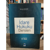 İdare Hukuku Dersleri Ramazan Çağlayan 3.Basım - 1
