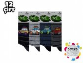 Vakre Mevsimlik Erkek Çocuk Soket Çorap 12li - 2