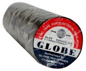Globe Siyah Elektrik İzolasyon Bandı - 10lu - 1