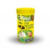 Artakua Baby Spirulina Garlic 250ML Sarımsaklı Yavru Balık Yemi - 1