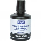 KRAF 100ml  BOARD MARKER MUREKKEBI SIYAH  (450G) - 1