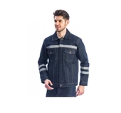 Kot İş Montu Myform 3109 Sona Denim 12 Ons Renk Mavi - 2
