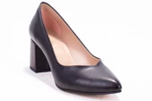 Dagoster DZA07-2991154 Siyah Stiletto Topuklu Kadın Ayakkabı - 1