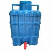 Taşınabilir Musluklu Bidon Seyyar Çeşme 19 Litre Askılı Musluklu Bahçe Piknik Musluğu Sağlık Plastik - 1
