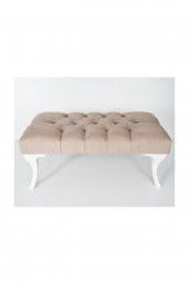 Bensimon Puf & Benç 45X90-Pls Ayak Silenebilir Kumaş Kahve K1 - 2