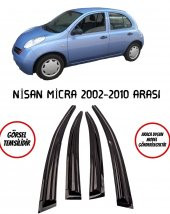 Nissan Micra Cam Rüzgarlığı 4lü 2002-2010 Arası - 1