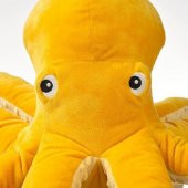 Sarı Ahtapot Peluş Oyuncak MeridyenDukkan 50 Cm Yumuşak Oyuncak Çocuk Oyuncak - 3