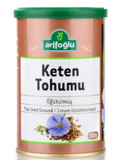 Arifoğlu Öğütülmüş Keten Tohumu Teneke 2 x 100 G - 1